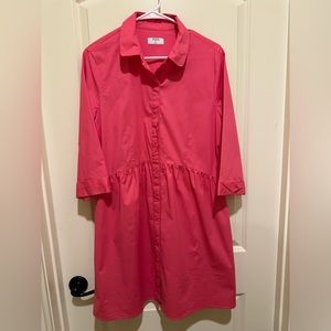Untuckit for Her Pink Demi Dress Large